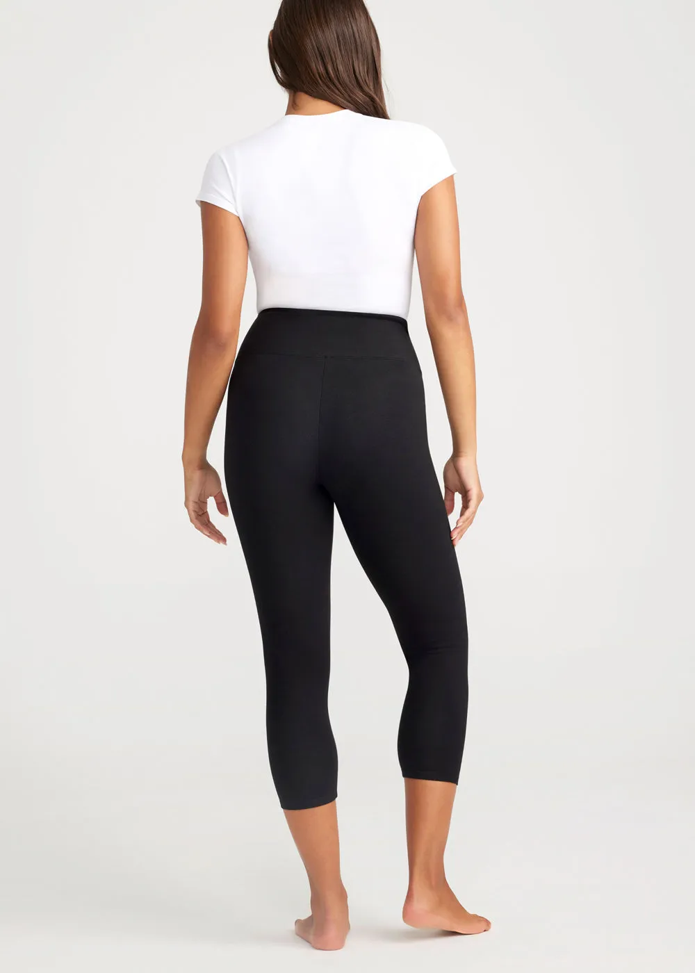Gloria 7/8 Ankle Shaping Legging Black- Cotton Stretch