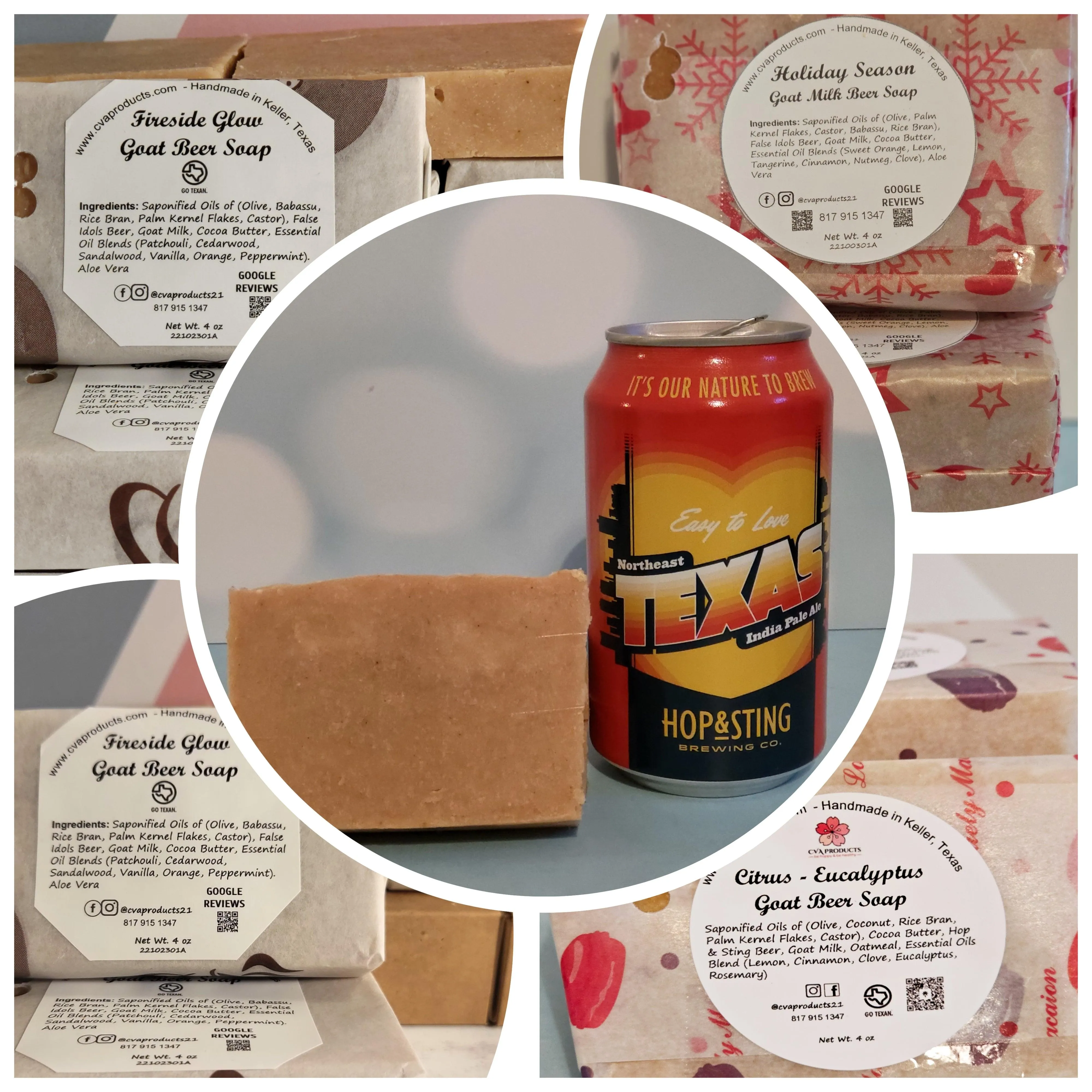 Goat Milk Beer Soaps