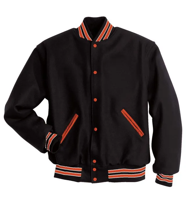 Holloway Wool Varsity Jacket w/ Wool Sleeves (Special)