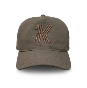 K TRIGRAM CAP (BROWN)