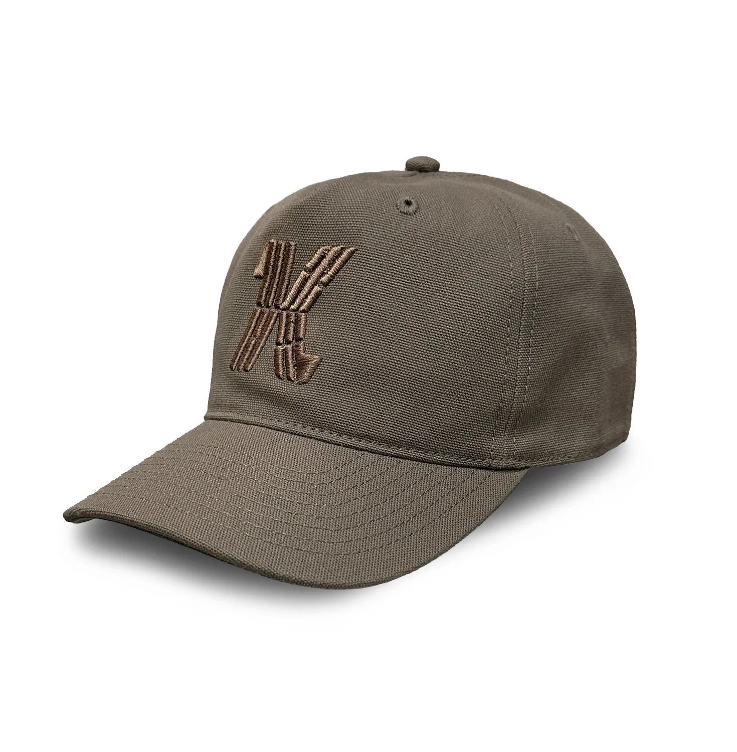 K TRIGRAM CAP (BROWN)