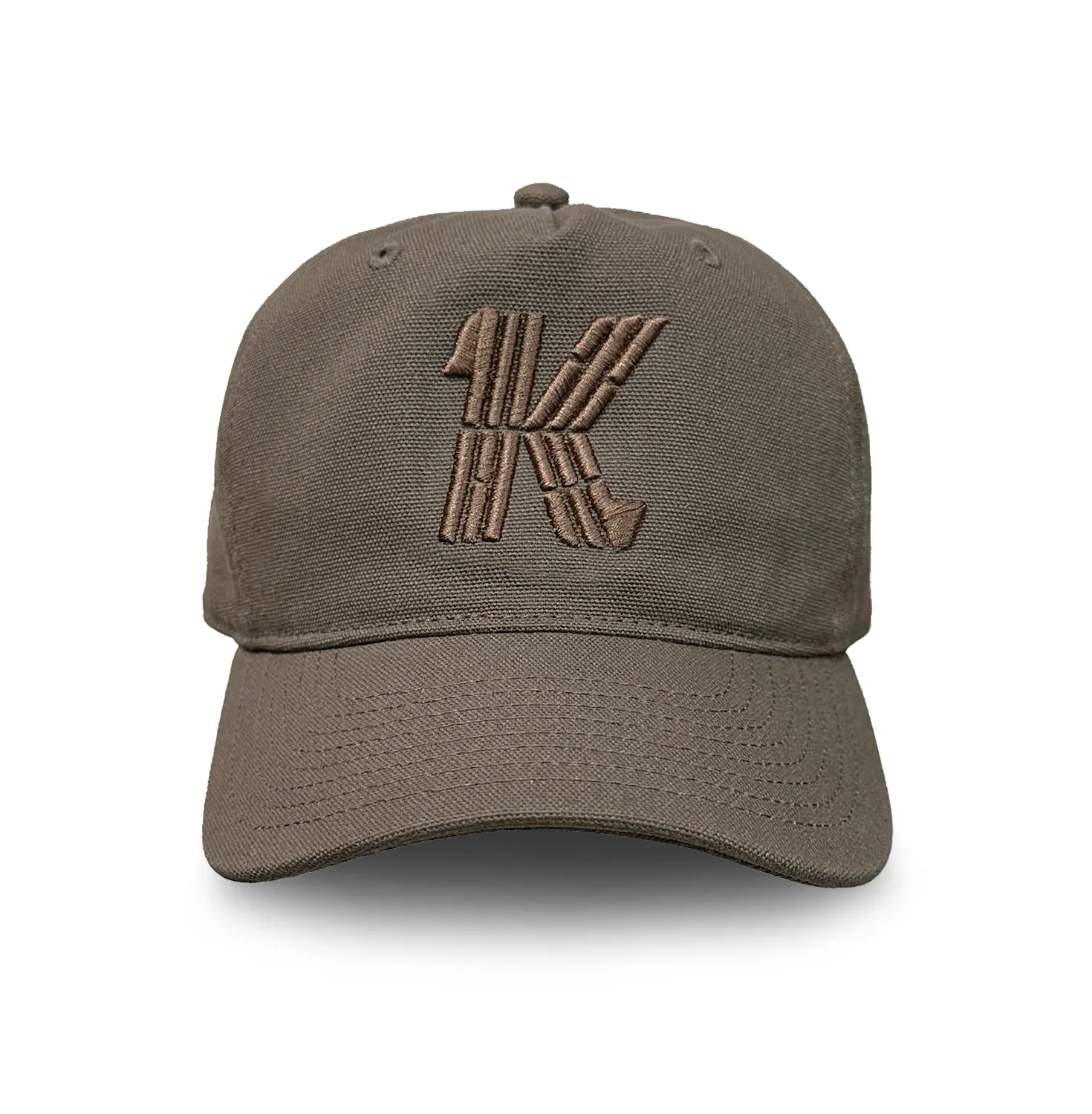 K TRIGRAM CAP (BROWN)