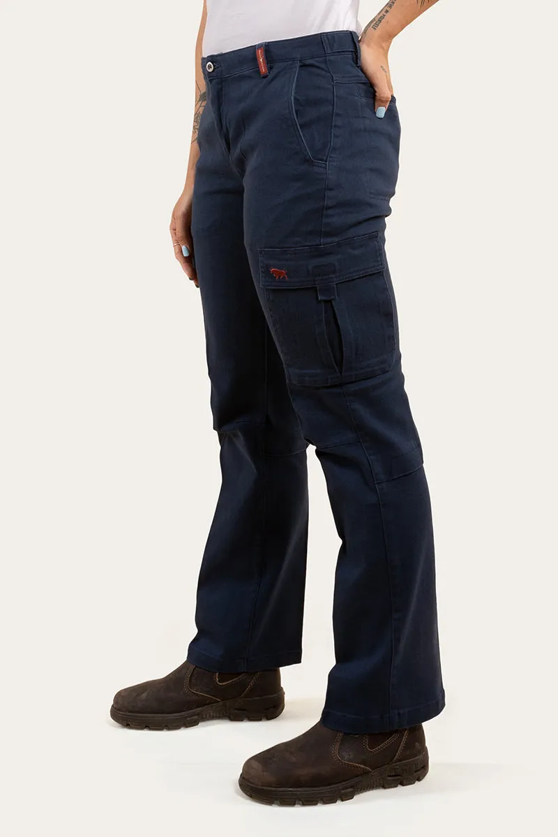 Kambalda Womens Heavy Weight Work Pant - Dark Navy