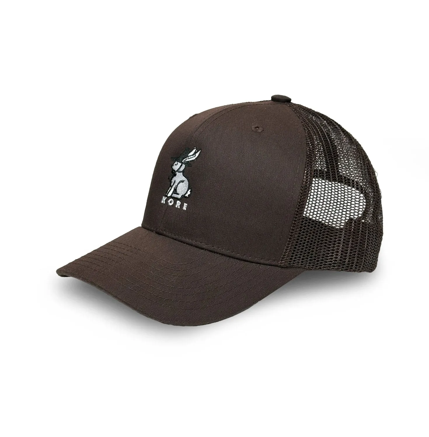 KOREAN TOKKI TRUCKER CAP (BROWN)