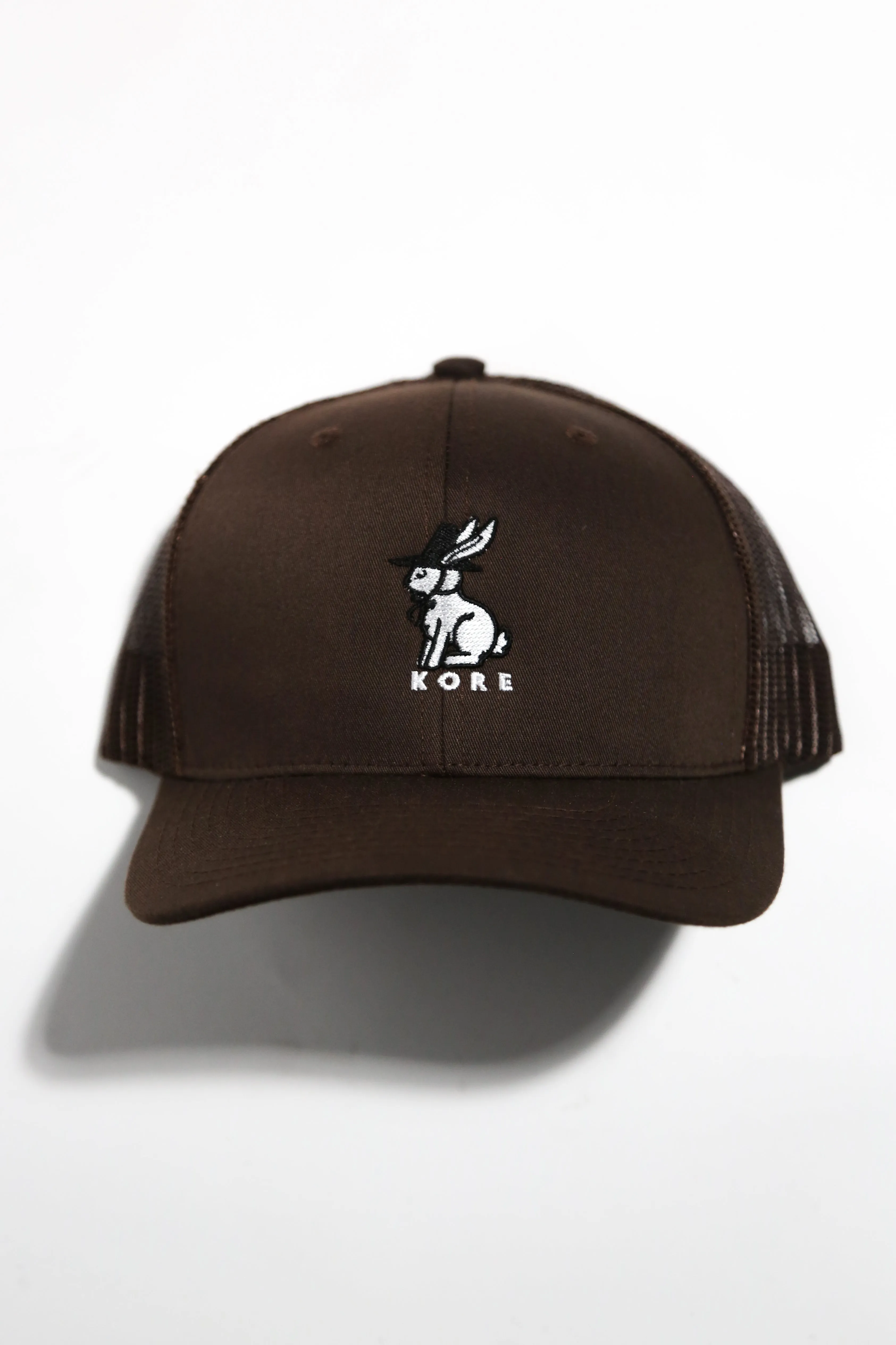 KOREAN TOKKI TRUCKER CAP (BROWN)
