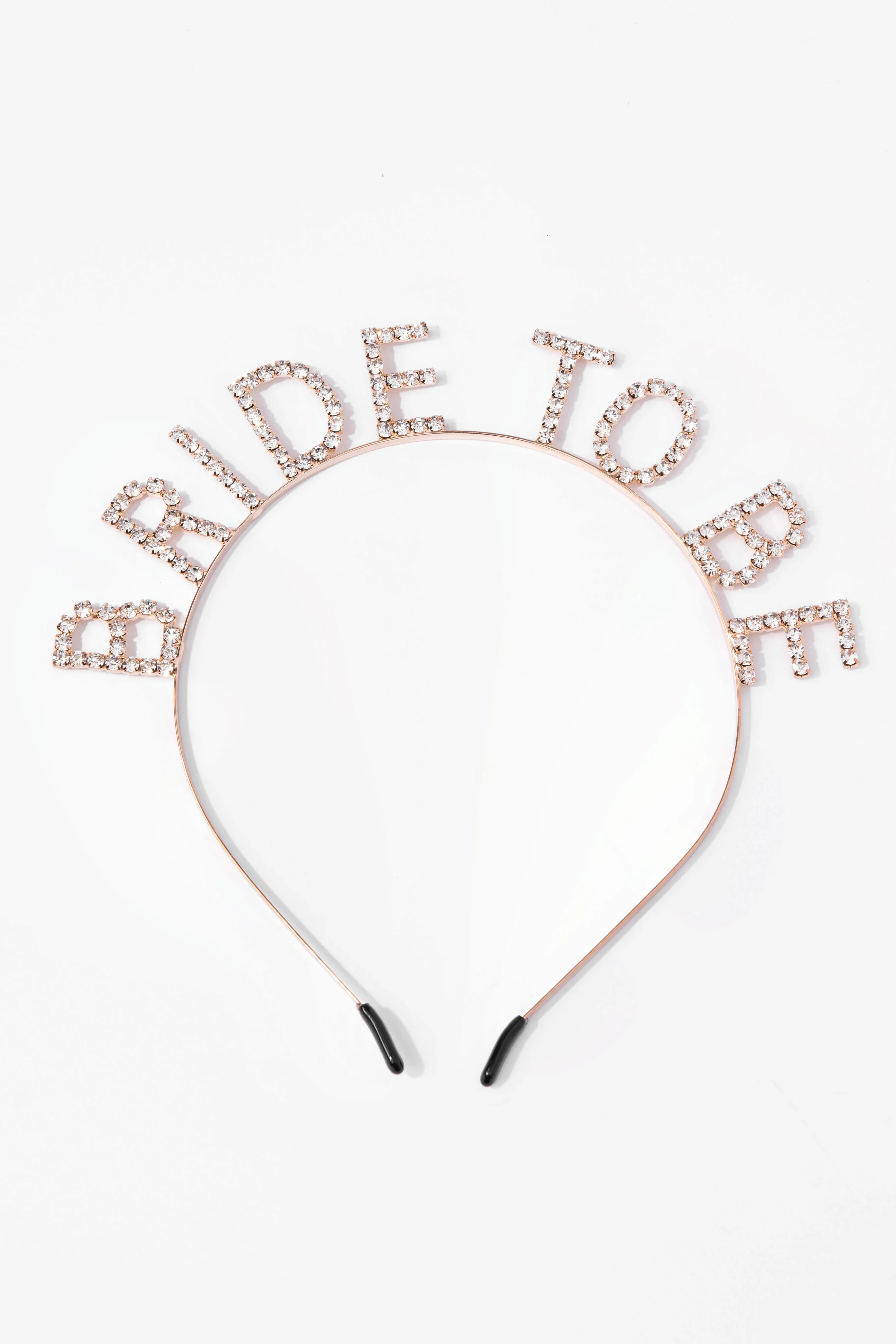 Large BRIDE TO BE Rhinestone Headband