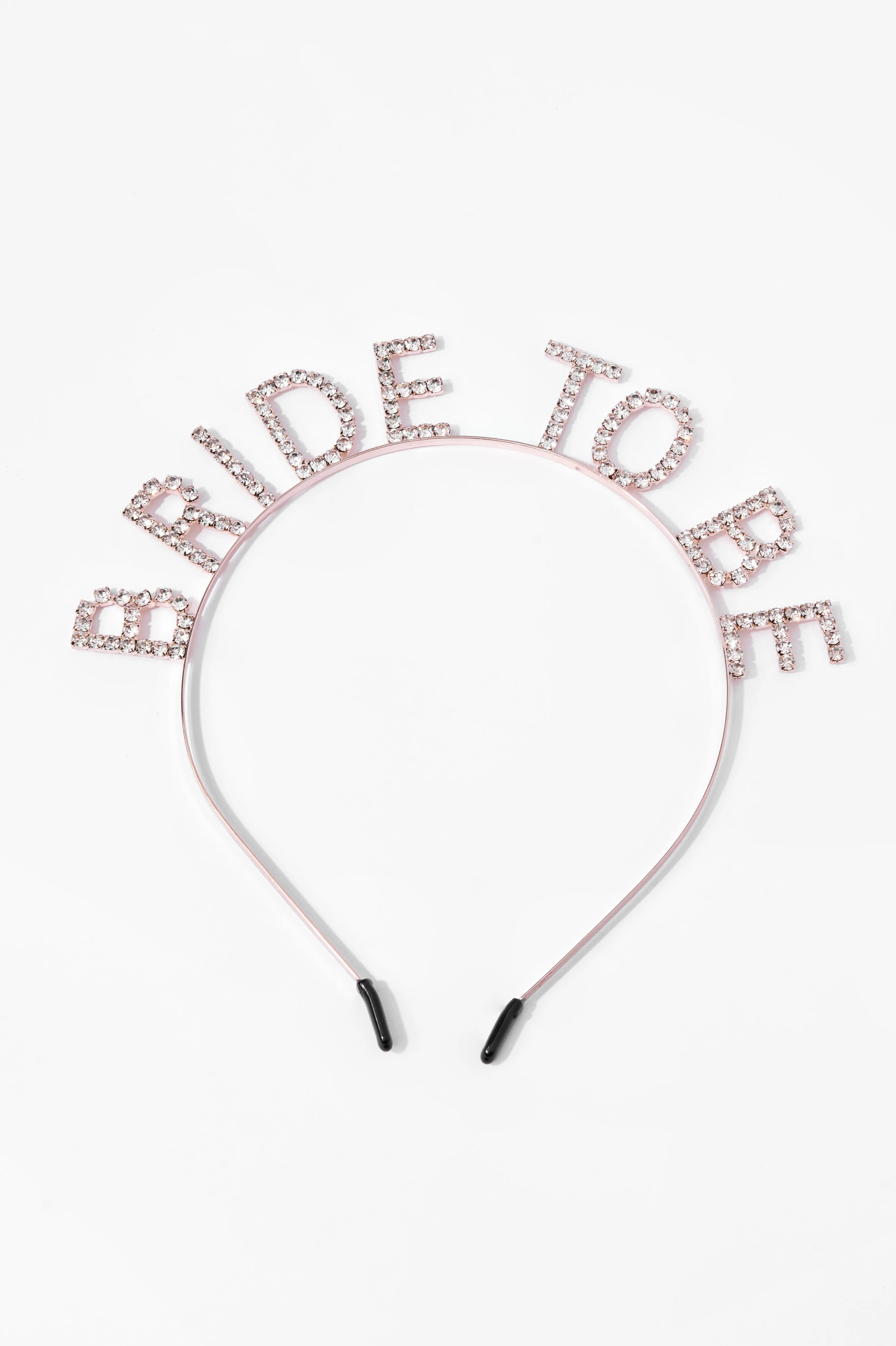 Large BRIDE TO BE Rhinestone Headband