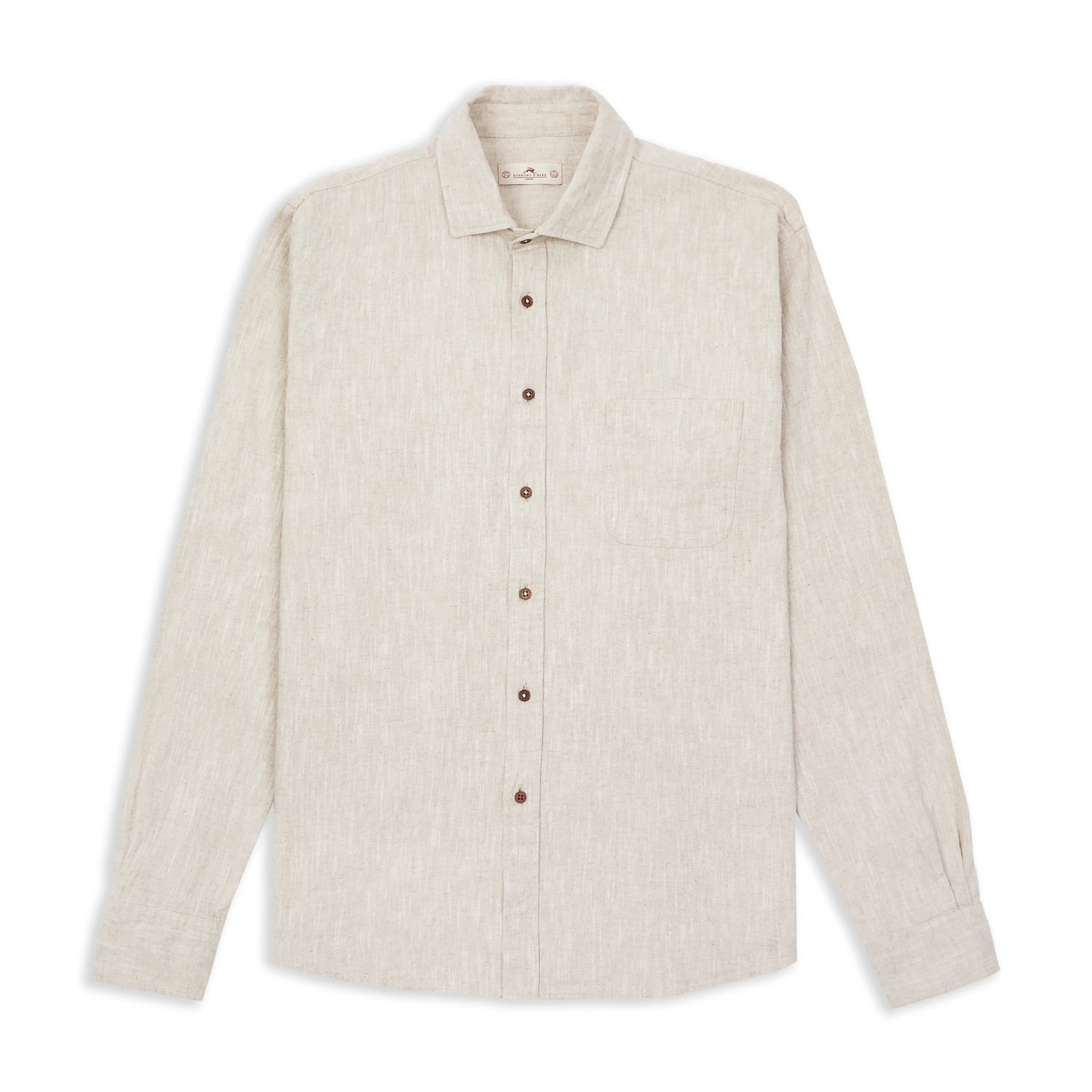 Linen Shirt - Beige