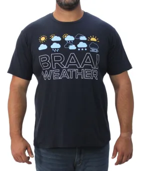 Mens Printed Braai Weather Tee