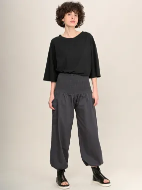 Organic Cotton Harem Pants - High Crotch