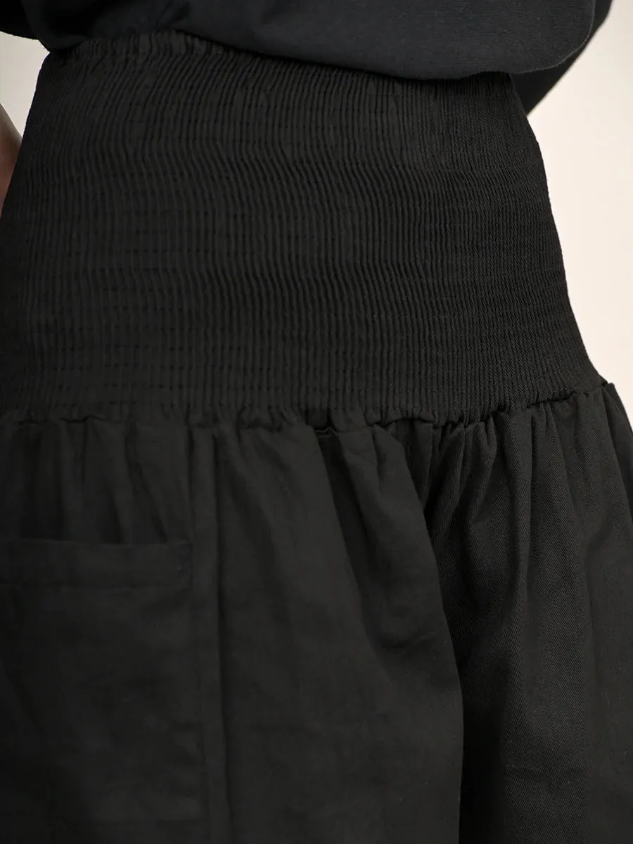 Organic Cotton Harem Pants - High Crotch