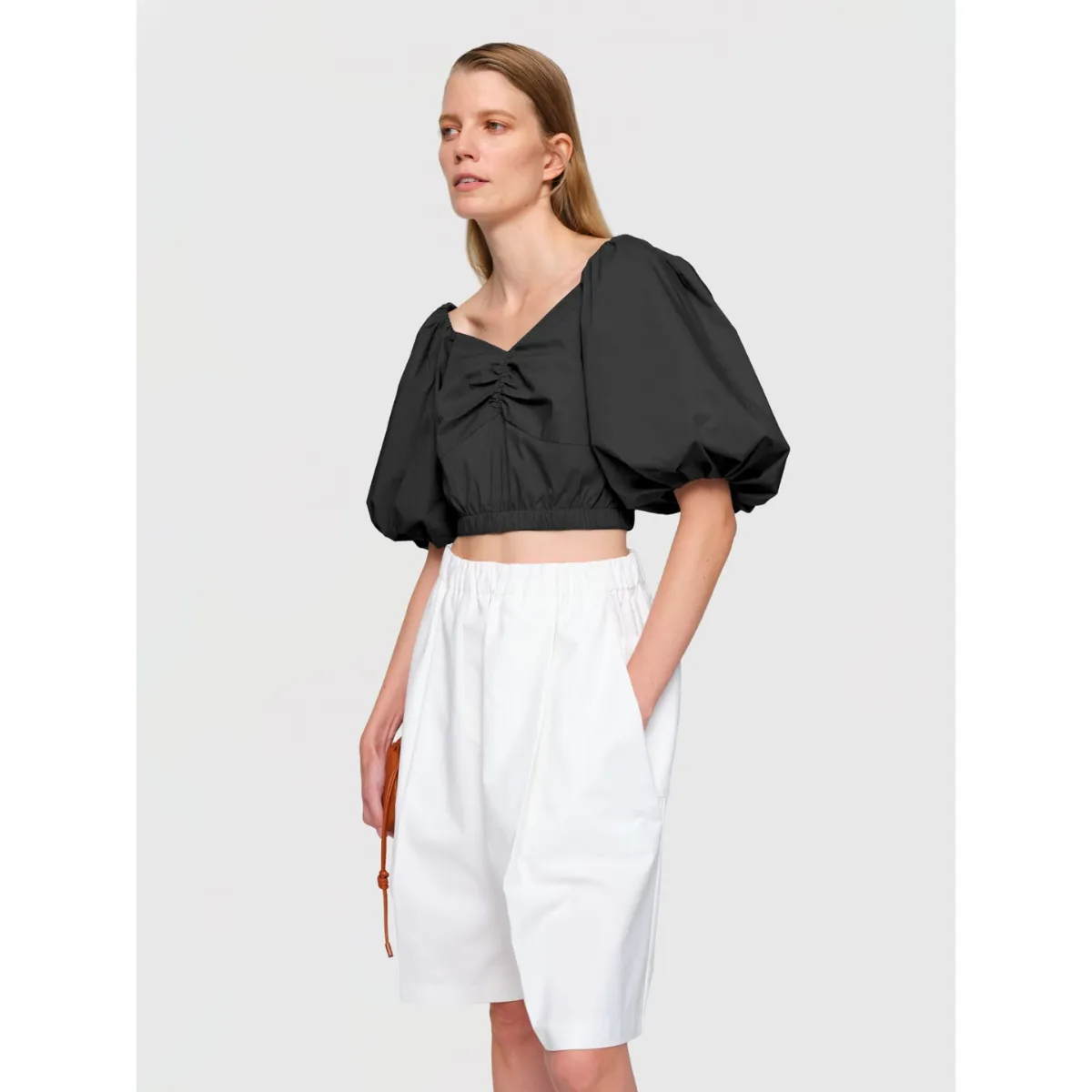 Organic Cotton Poplin Andria Top