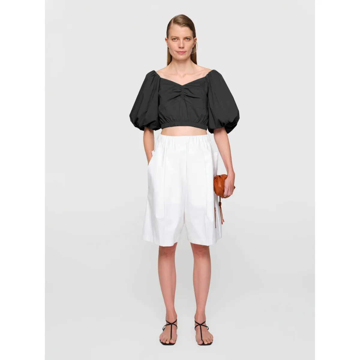 Organic Cotton Poplin Andria Top