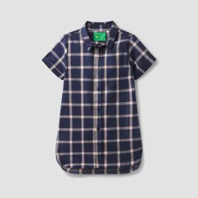 Plaid Shirt Dress