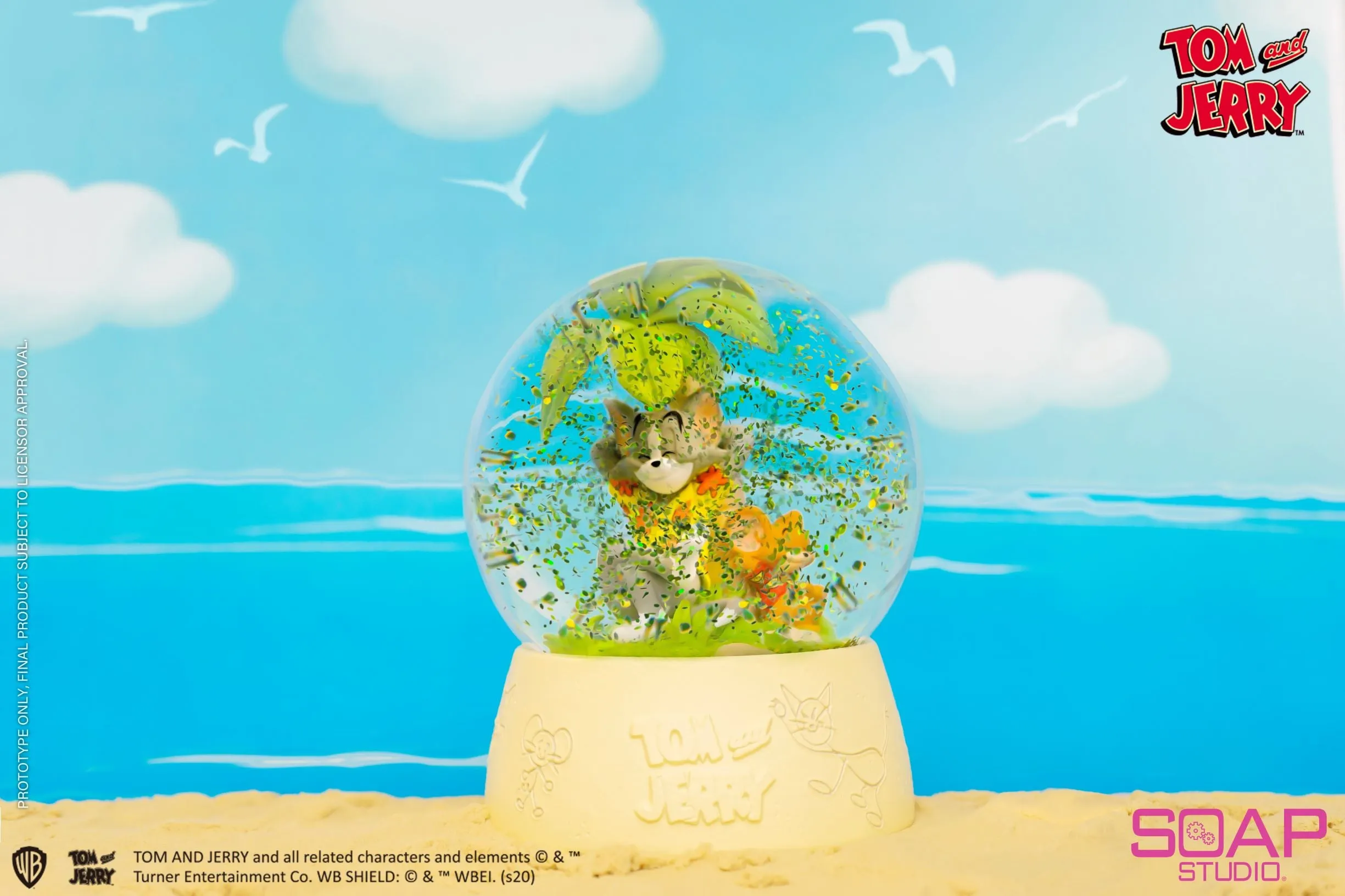 Soap Studio CA305 Tom and Jerry: Tropical Oasis Globe