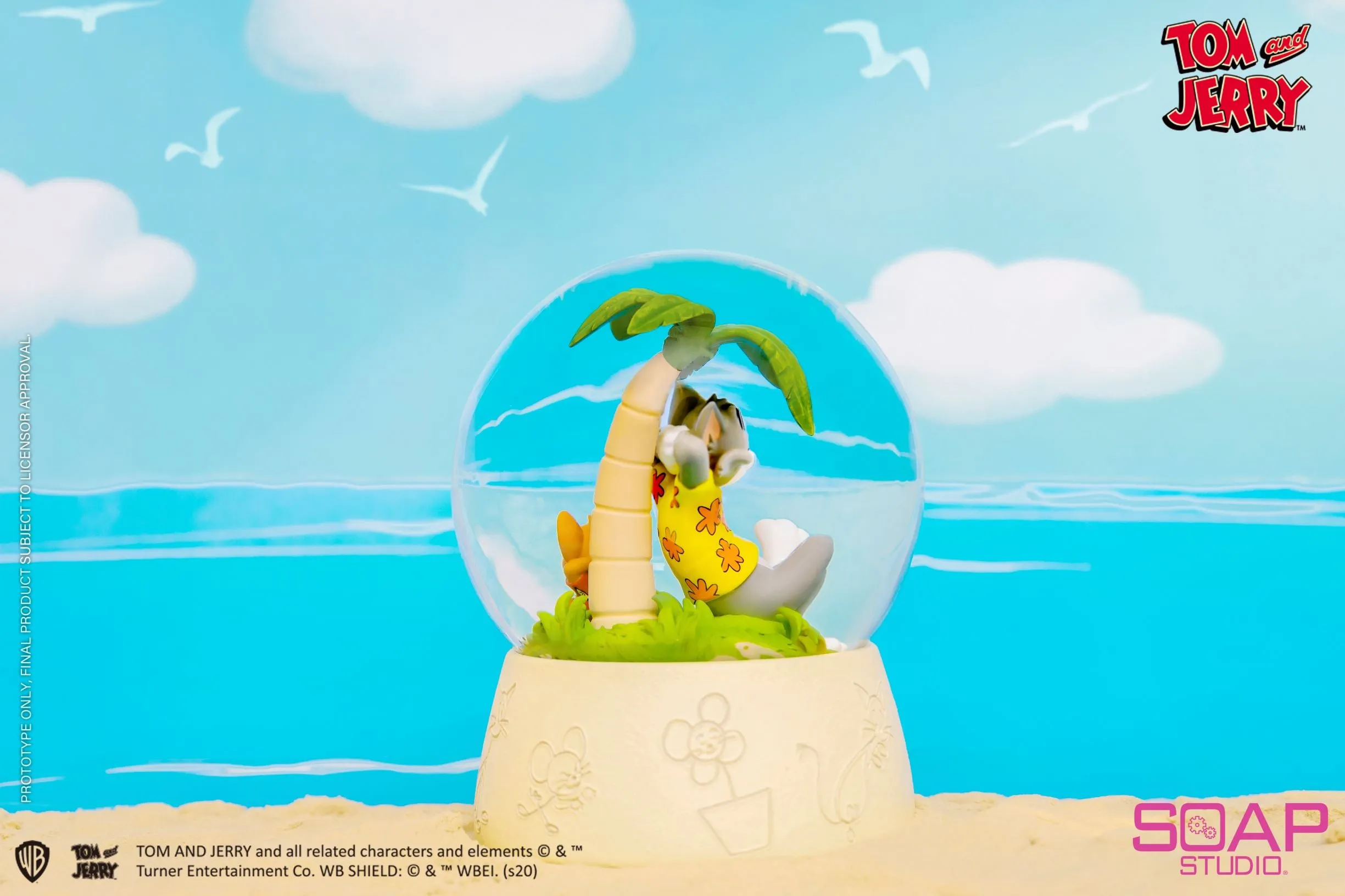Soap Studio CA305 Tom and Jerry: Tropical Oasis Globe