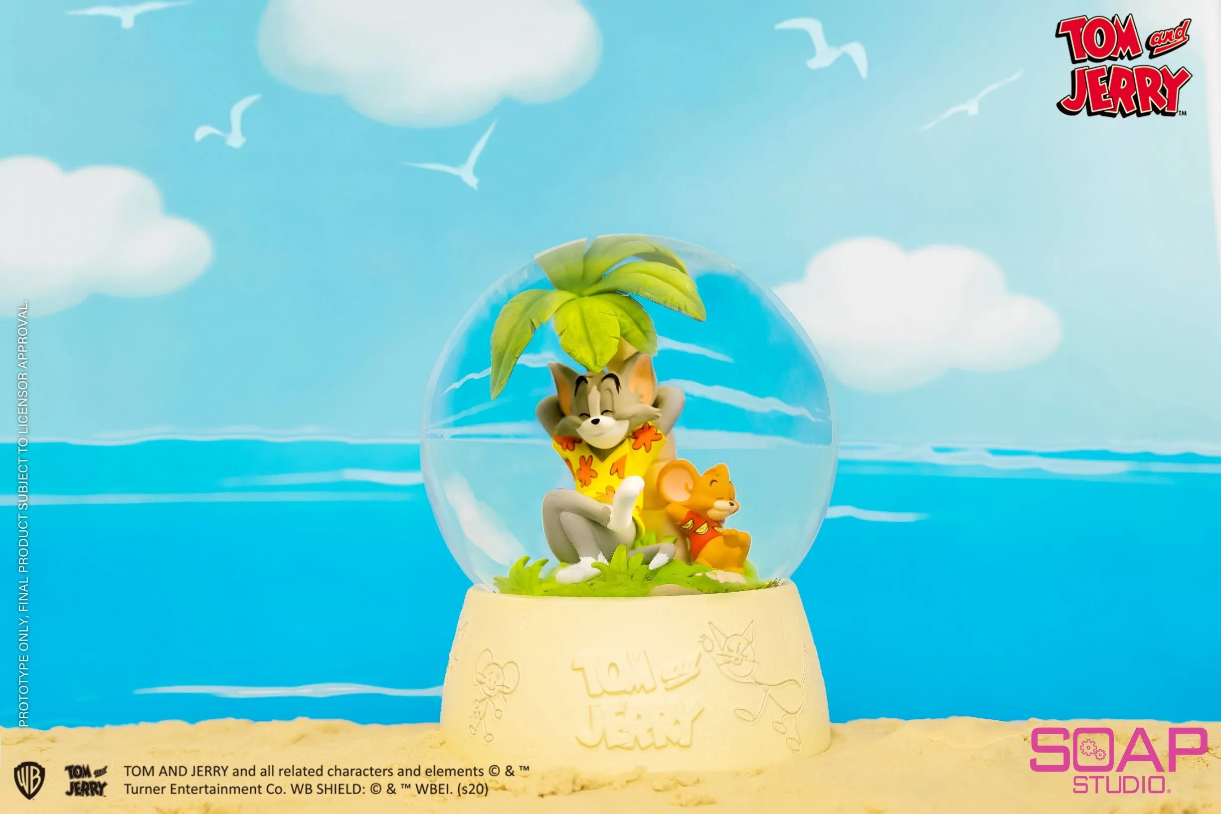 Soap Studio CA305 Tom and Jerry: Tropical Oasis Globe