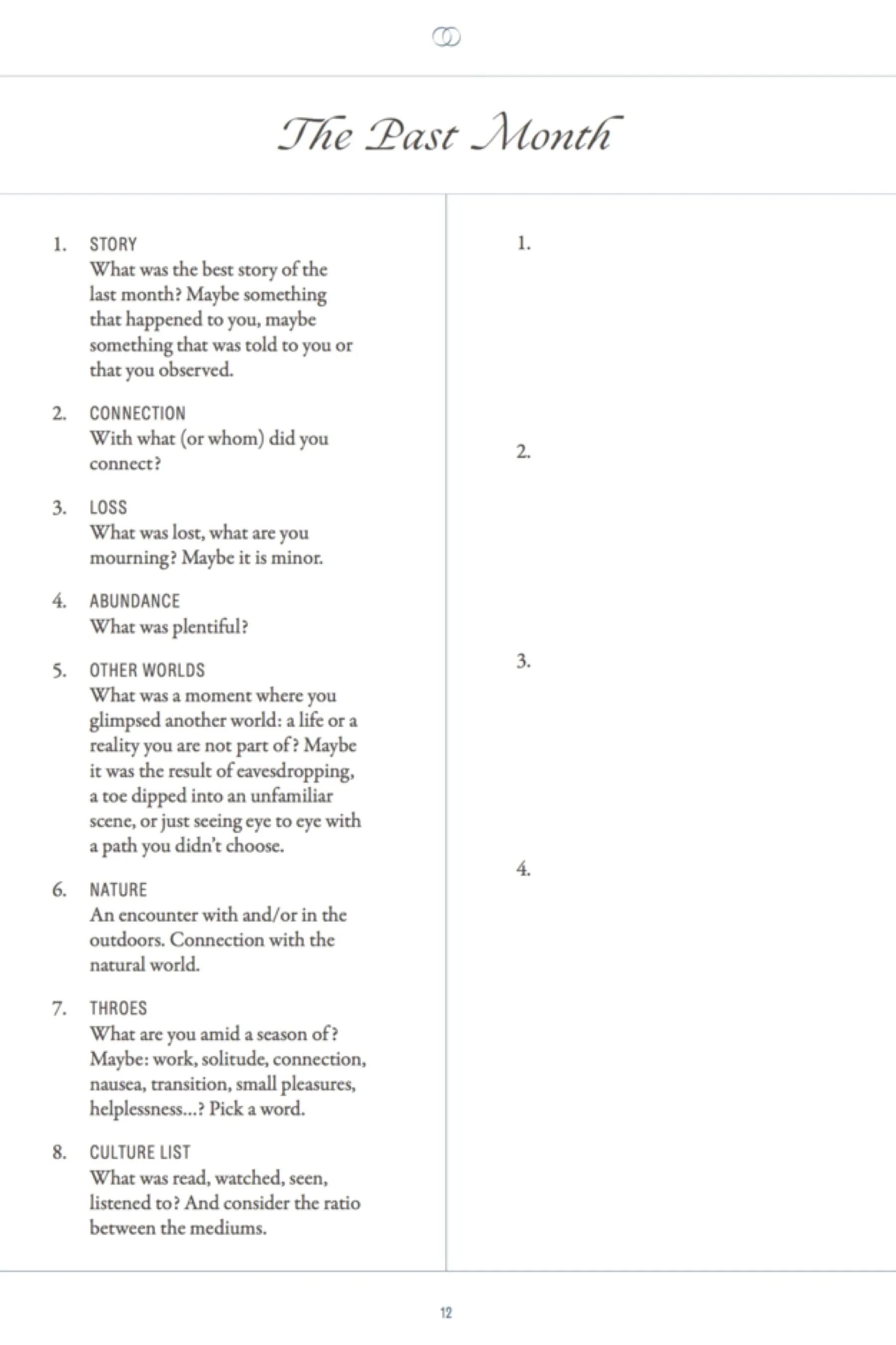 The Moon Lists