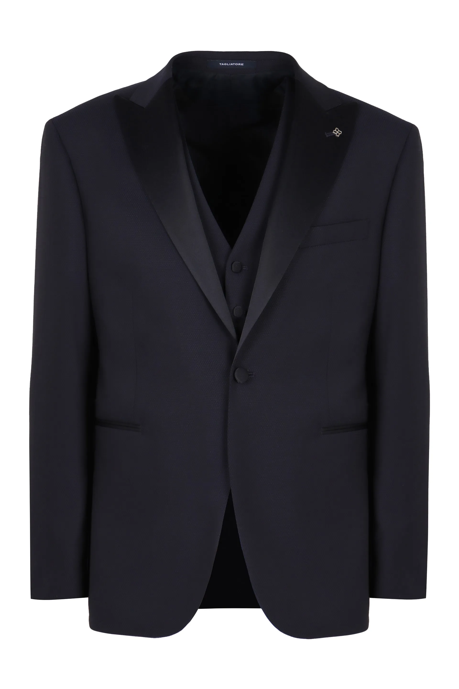 THREE-PIECE WOOL SUIT