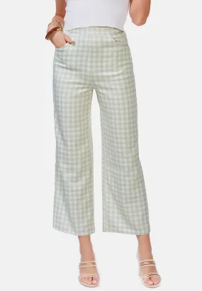 Watercolour Checks Stretchable Pants By Ruw