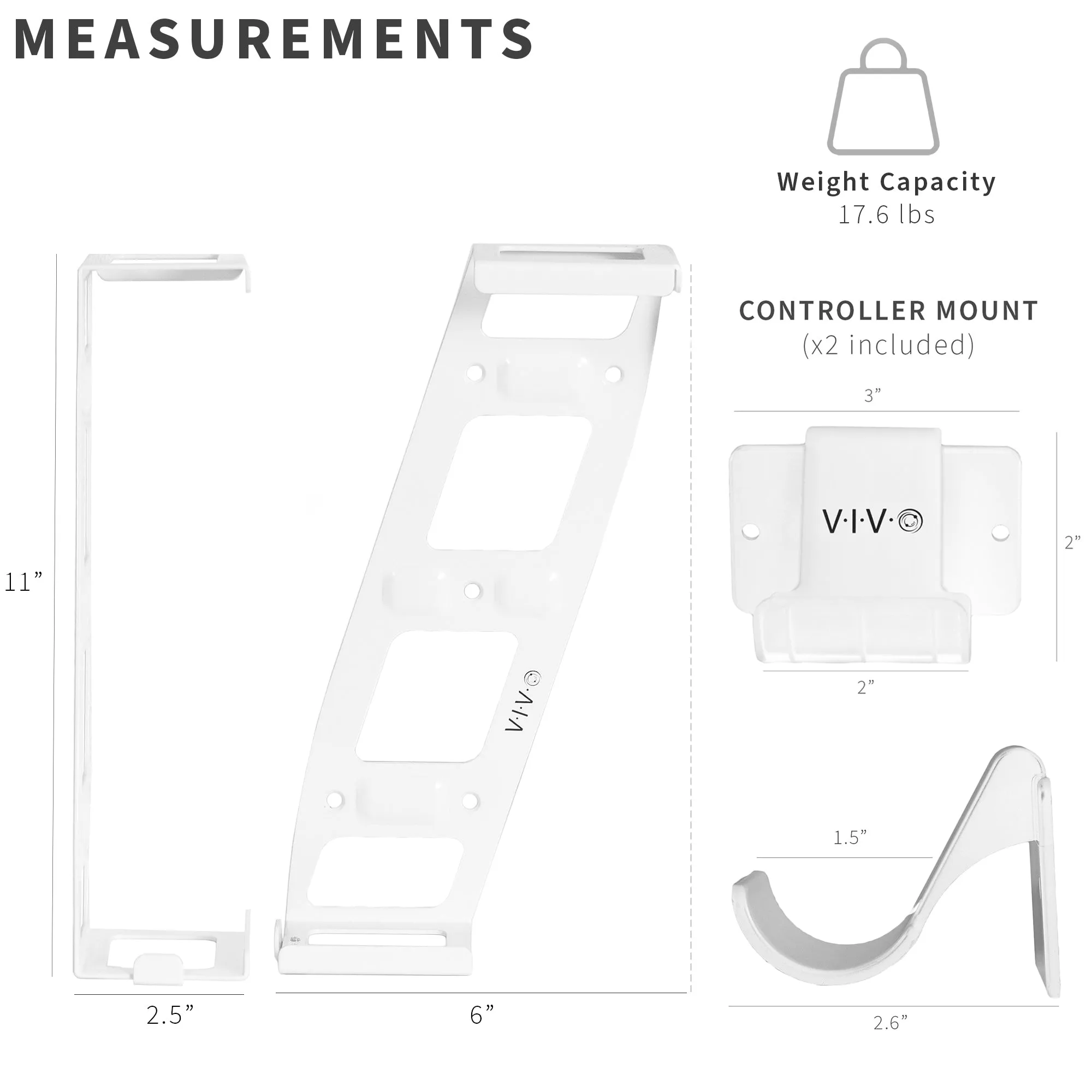 Xbox Series S Wall Mount Bracket